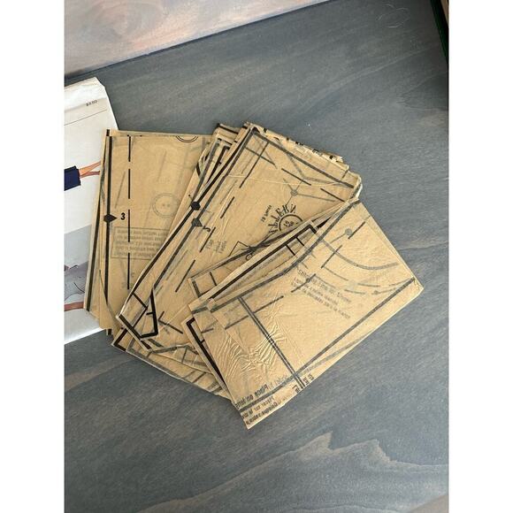 Vogue Patterns Vintage Cut Misses Dress Size 14 Pattern No 7619 - Picture 8 of 8